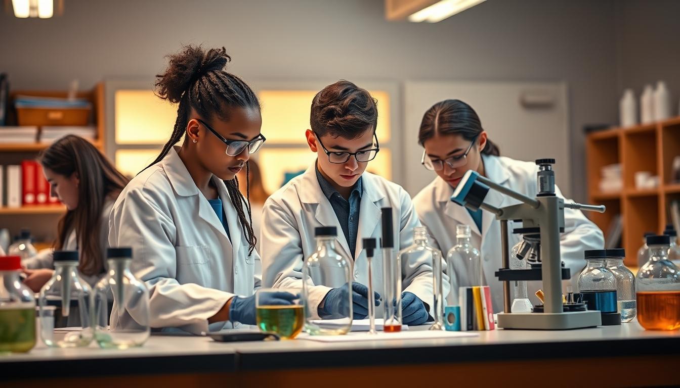 Modern university campus for students