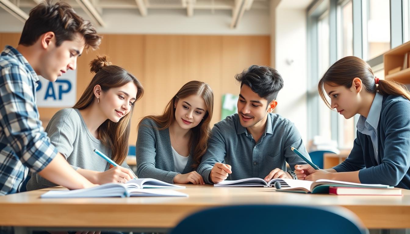 Organized exam preparation notes and academic planner